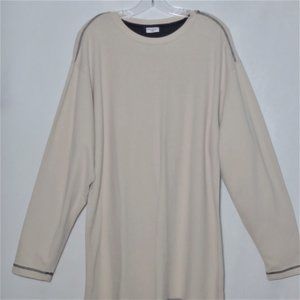 Columbia Long Sleeve Crewneck Shirt Tan Size XL